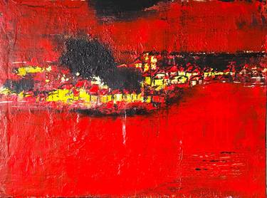 Original Abstract Expressionism Abstract Paintings by Sonja Oehm-Hatzelmann