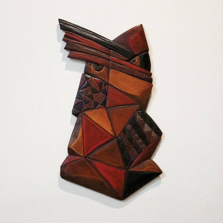 Original Cubism Love Sculpture by Ghazwan Issa