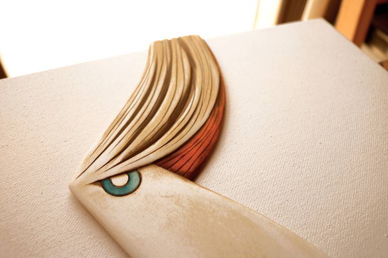 Original Expressionism Women Sculpture by Ghazwan Issa
