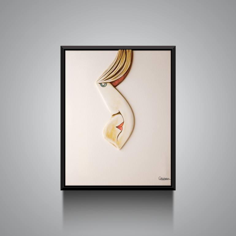 Original Expressionism Women Sculpture by Ghazwan Issa