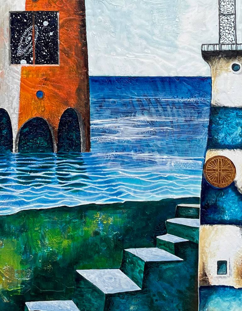 Original Contemporary Abstract Painting by Norman Clark