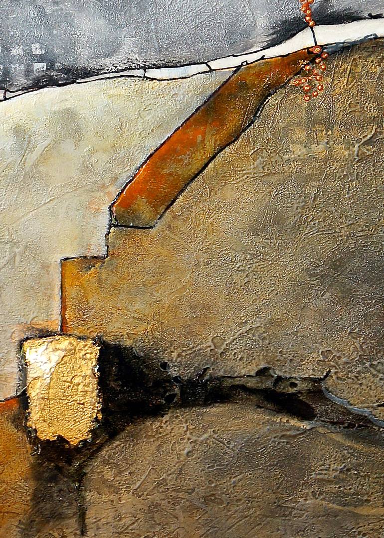 Original Conceptual Abstract Painting by Norman Clark