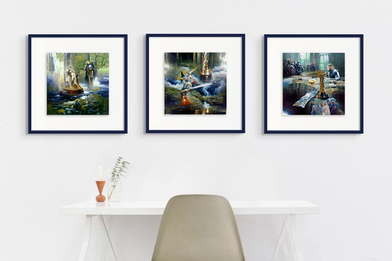 Original Conceptual Abstract Digital by Norman Clark