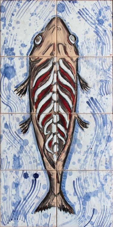 Print of Fish Paintings by Berri Blue