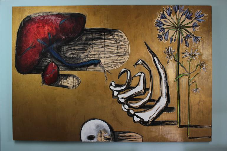 Original Symbolism Other Painting by Berri Blue