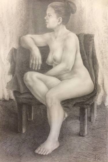 Original Fine Art Body Drawings by Illy Franklin