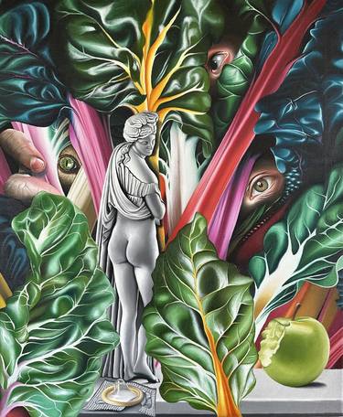 Original Nude Paintings by Juan Carlos Cruz Osorio