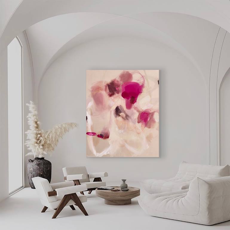 Original Stain Painting Abstract Painting by Stacey Warnix