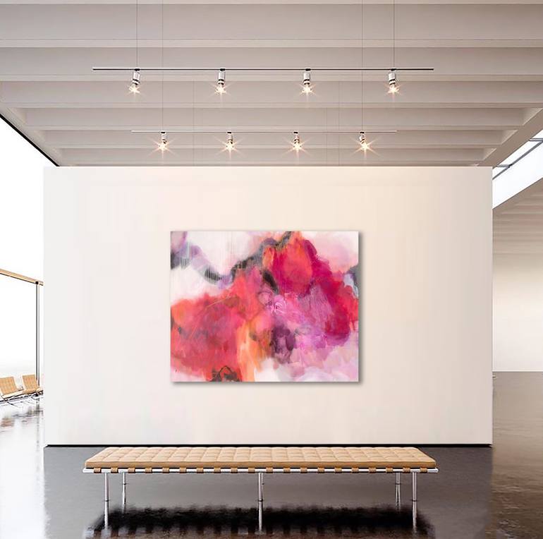 Original Abstract Expressionism Abstract Painting by Stacey Warnix