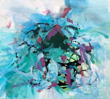 Original Abstract Paintings by STACEY WARNIX