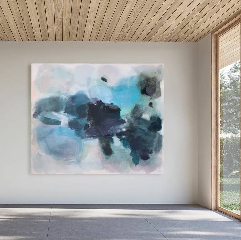 Original Abstract Expressionism Abstract Painting by Stacey Warnix