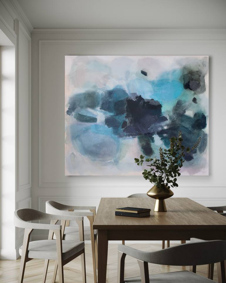 Original Abstract Expressionism Abstract Painting by Stacey Warnix