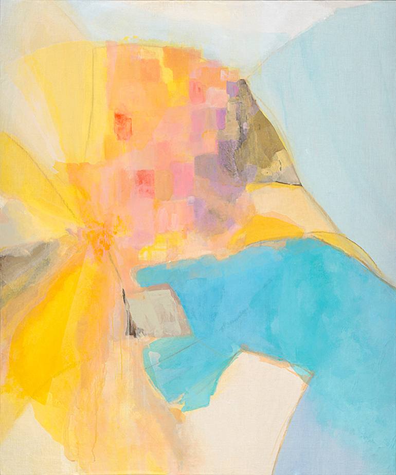 Original Impressionism Abstract Painting by Stacey Warnix