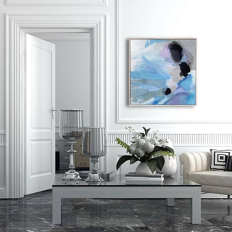 Original Abstract Expressionism Abstract Painting by Stacey Warnix