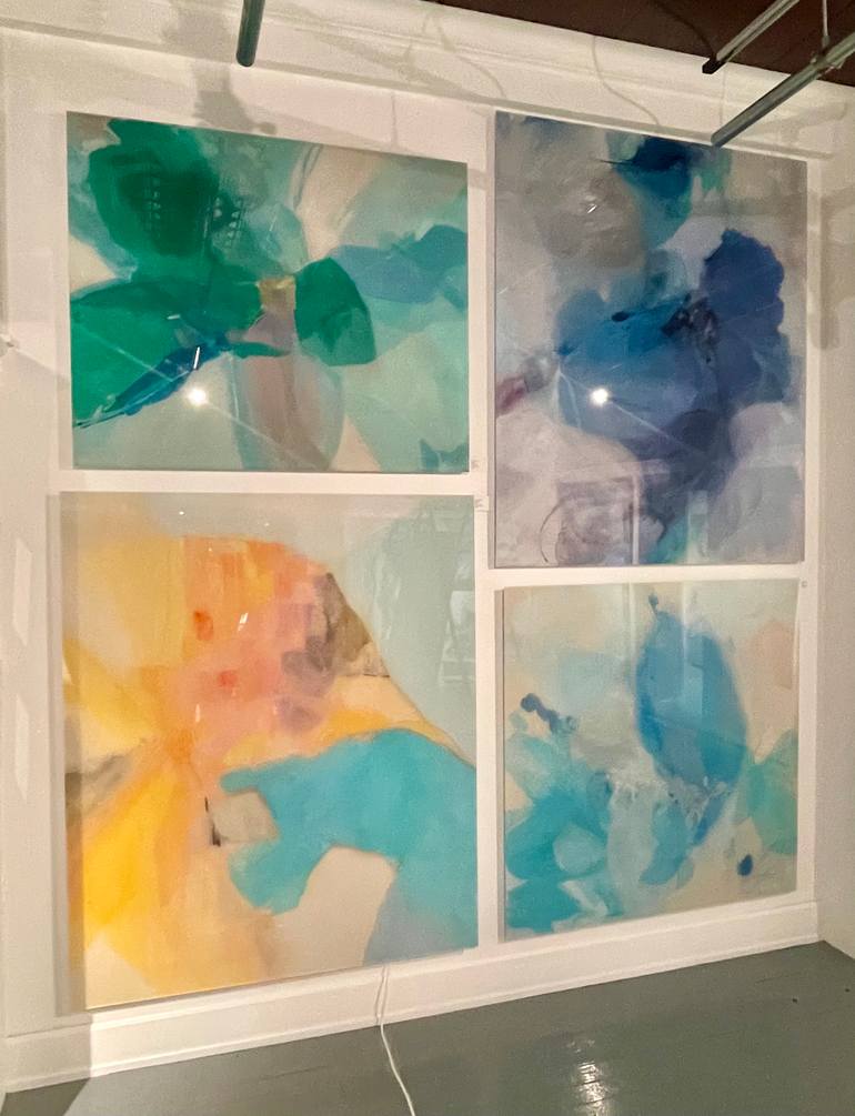 Original Contemporary Abstract Printmaking by Stacey Warnix