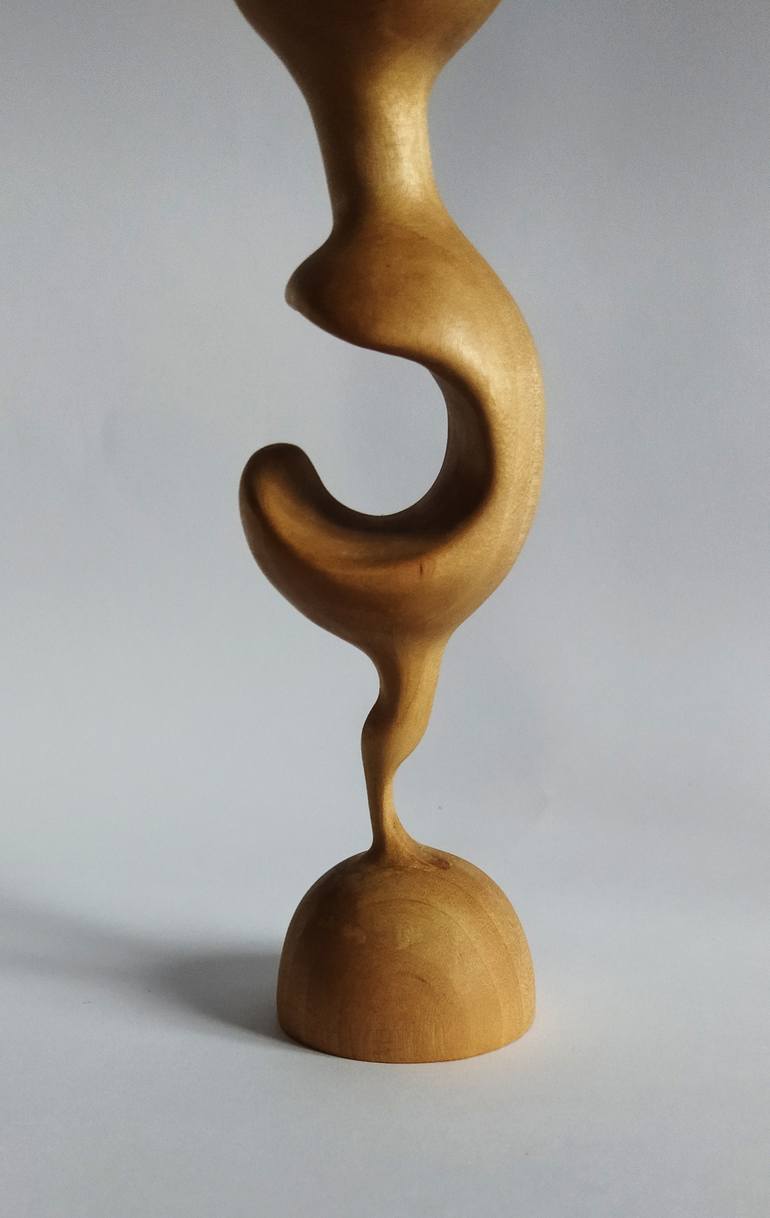 Original Abstract Expressionism Fantasy Sculpture by Elena Ligeikiene