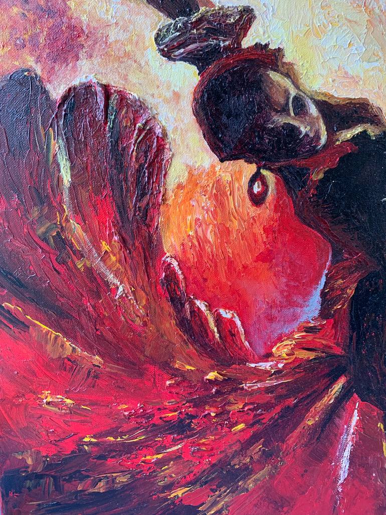 Original Contemporary People Painting by Inga Savina