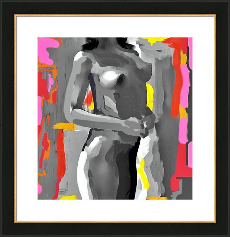 Original Modern Nude Printmaking by Džozef Bosch