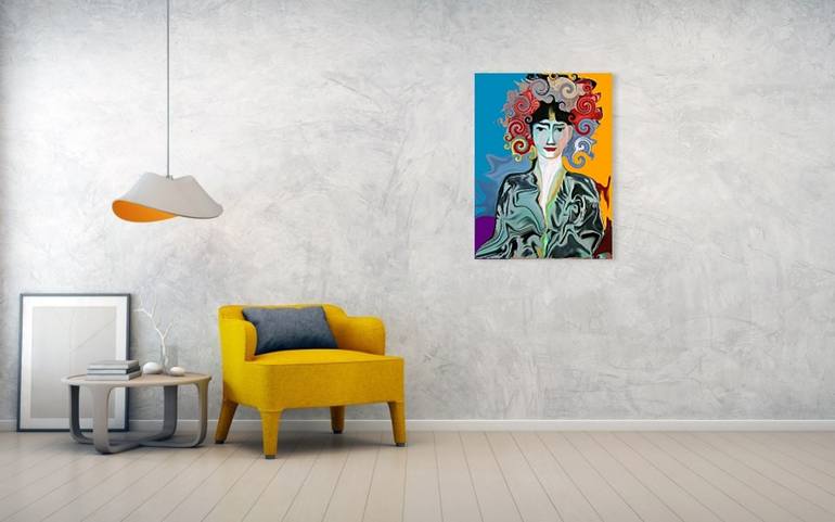 Original Impressionism People Mixed Media by Dzozef Bosch