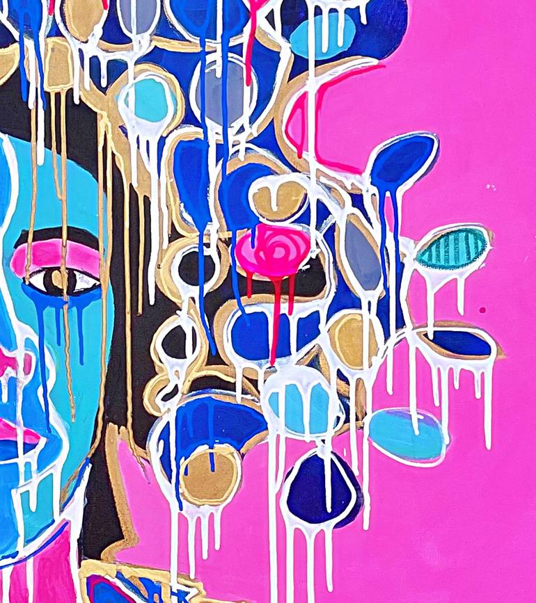 Original Art Deco Pop Culture/Celebrity Painting by Dzozef Bosch