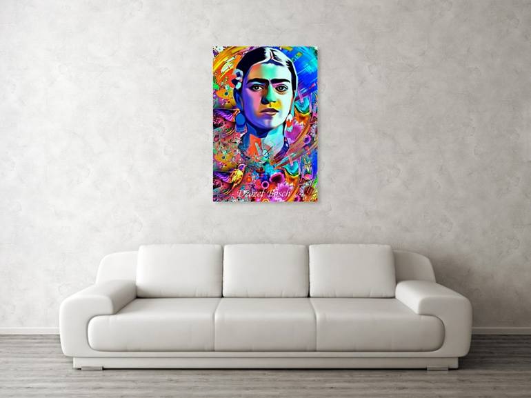 Original Art Deco Pop Culture/Celebrity Mixed Media by Dzozef Bosch