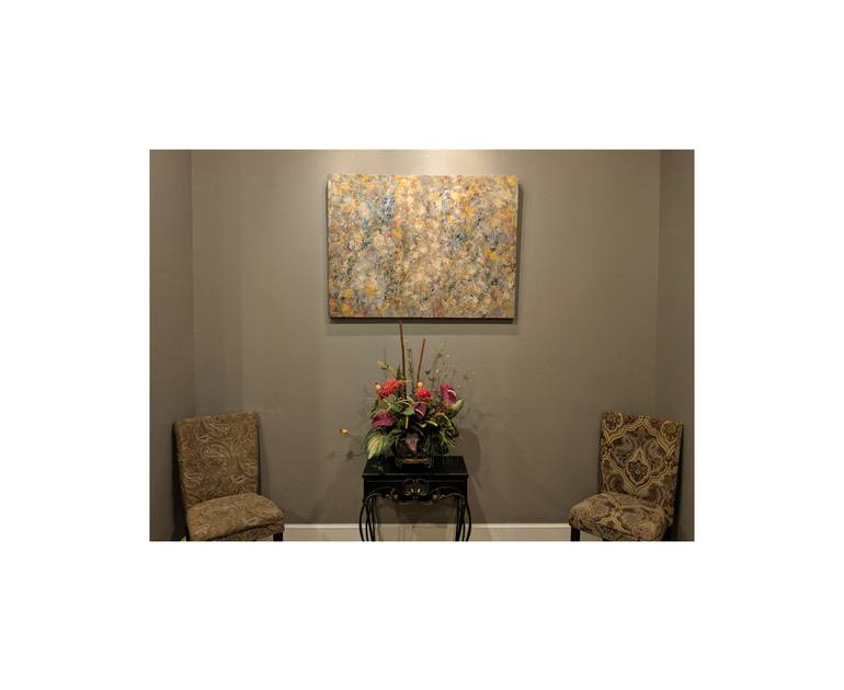 Original Abstract Expressionism Abstract Painting by Lauren Dickinson