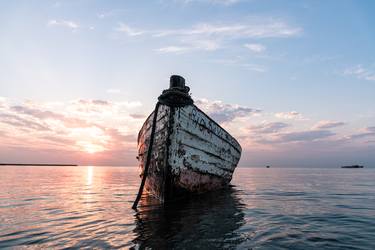 Print of Art Deco Seascape Photography by Justin Coomber