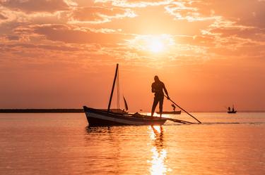 Print of Art Deco Boat Photography by Justin Coomber