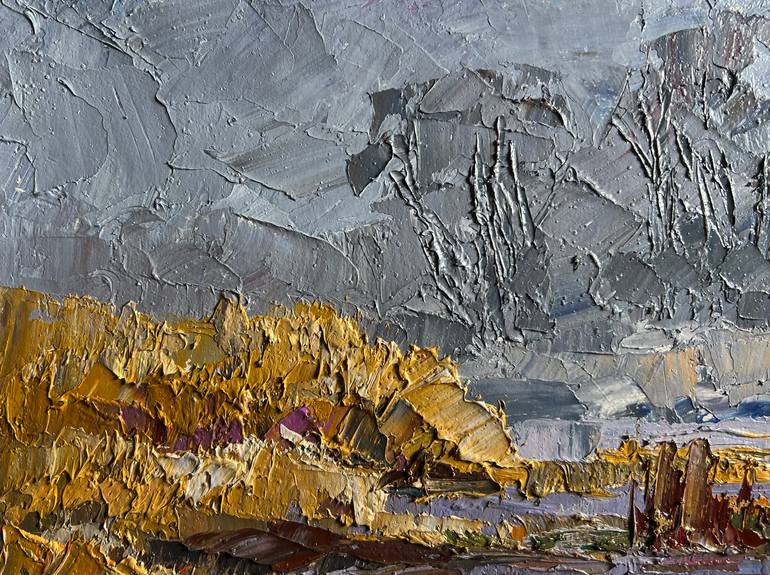 Original Impressionism Landscape Painting by Boris Serdyuk