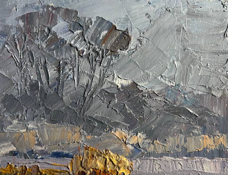 Original Impressionism Landscape Painting by Boris Serdyuk