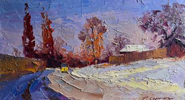 Original Impressionism Landscape Paintings by Andrii Zhyvodorov