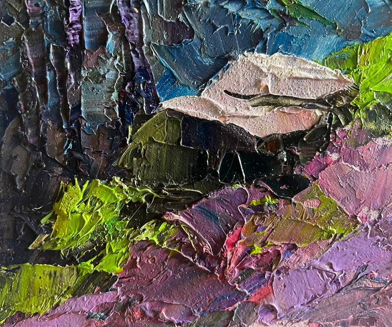 Original Impressionism Landscape Painting by Andrii Zhyvodorov