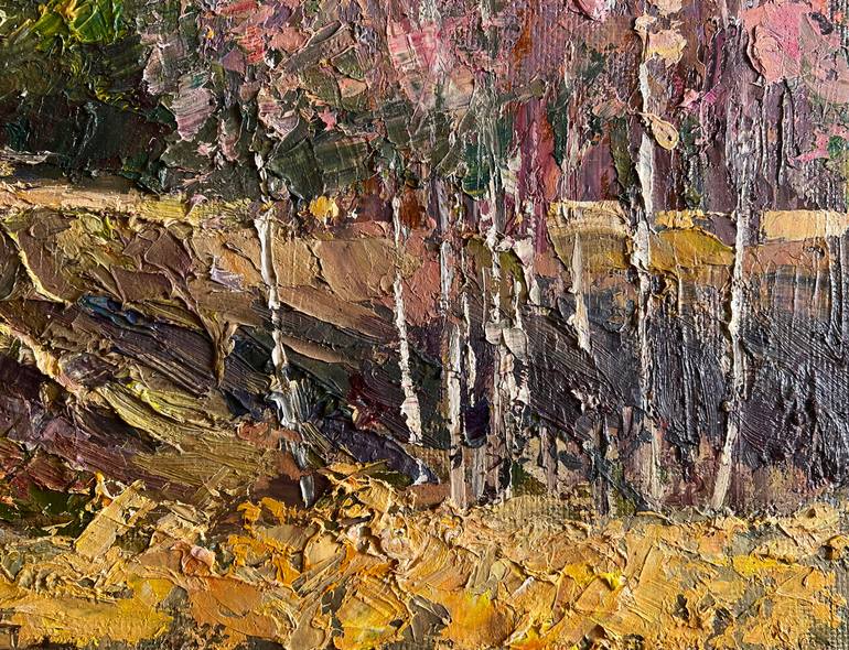 Original Impressionism Landscape Painting by Boris Serdyuk
