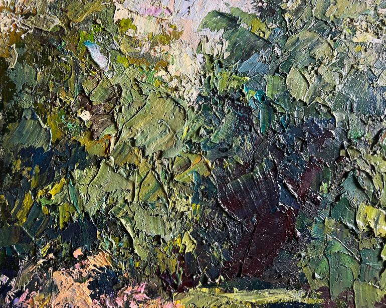 Original Impressionism Landscape Painting by Andrii Zhyvodorov