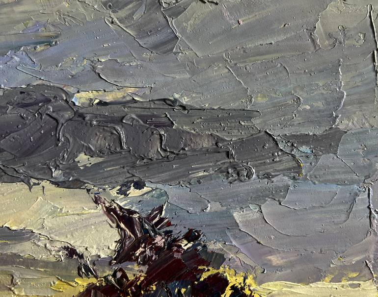 Original Impressionism Landscape Painting by Boris Serdyuk