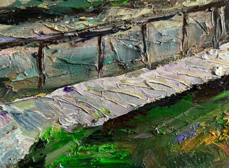 Original Impressionism Landscape Painting by Andrii Zhyvodorov