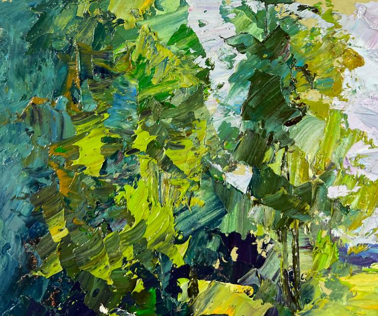 Original Impressionism Landscape Painting by Andrii Zhyvodorov