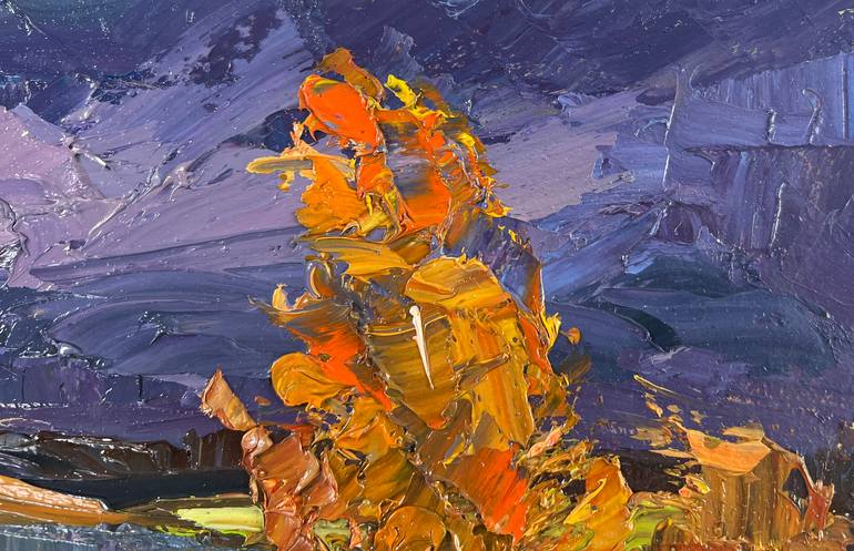 Original Impressionism Landscape Painting by Andrii Zhyvodorov