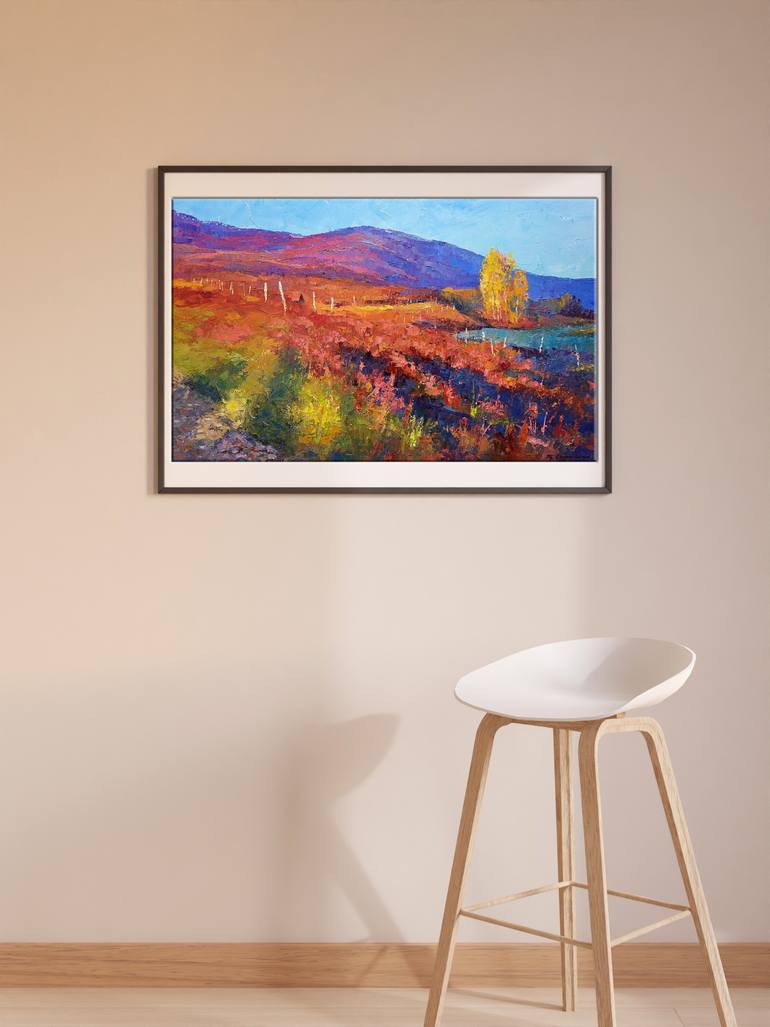 Original Impressionism Landscape Painting by Boris Serdyuk