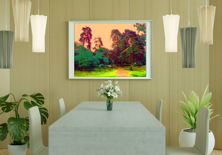 Original Impressionism Landscape Painting by Boris Serdyuk