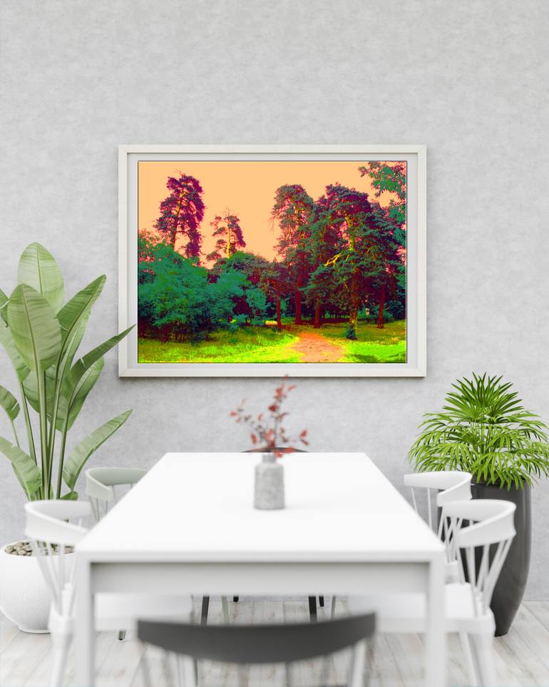 Original Impressionism Landscape Painting by Boris Serdyuk