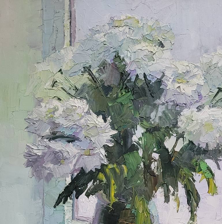 Original Impressionism Still Life Painting by Boris Serdyuk