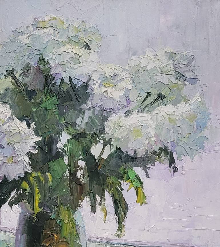 Original Impressionism Still Life Painting by Boris Serdyuk
