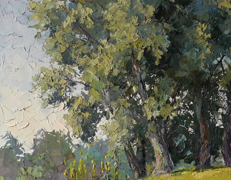 Original Landscape Painting by Andrii Zhyvodorov