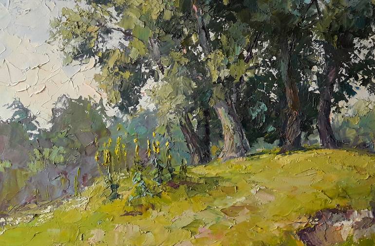 Original Landscape Painting by Andrii Zhyvodorov