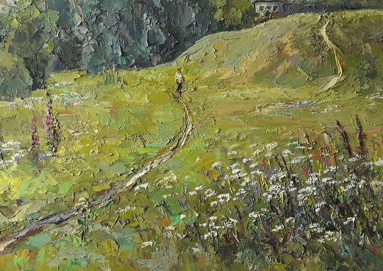 Original Landscape Painting by Andrii Zhyvodorov