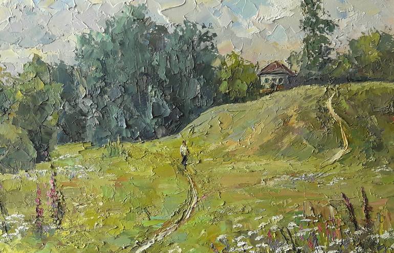 Original Landscape Painting by Andrii Zhyvodorov