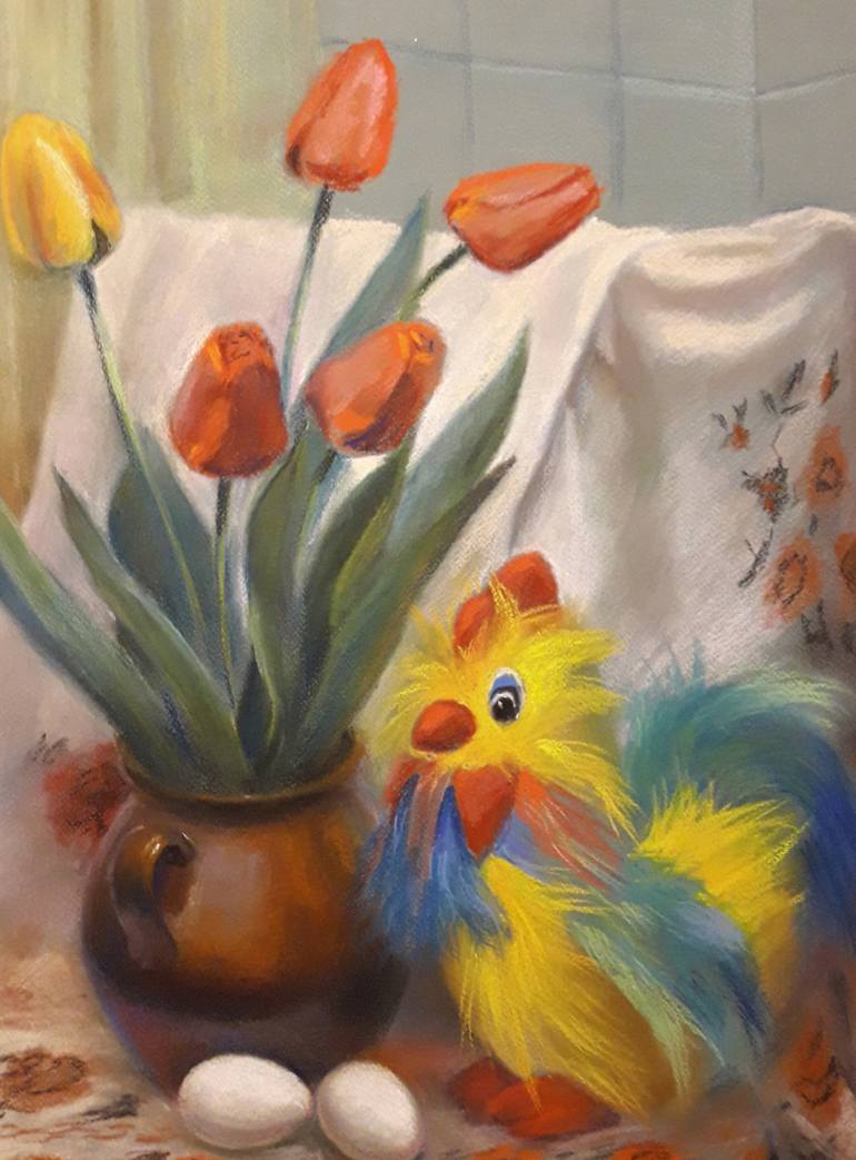 Original Still Life Painting by Andrii Zhyvodorov