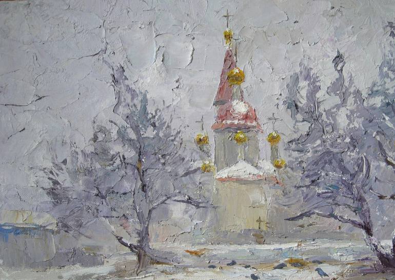 Original Landscape Painting by Andrii Zhyvodorov