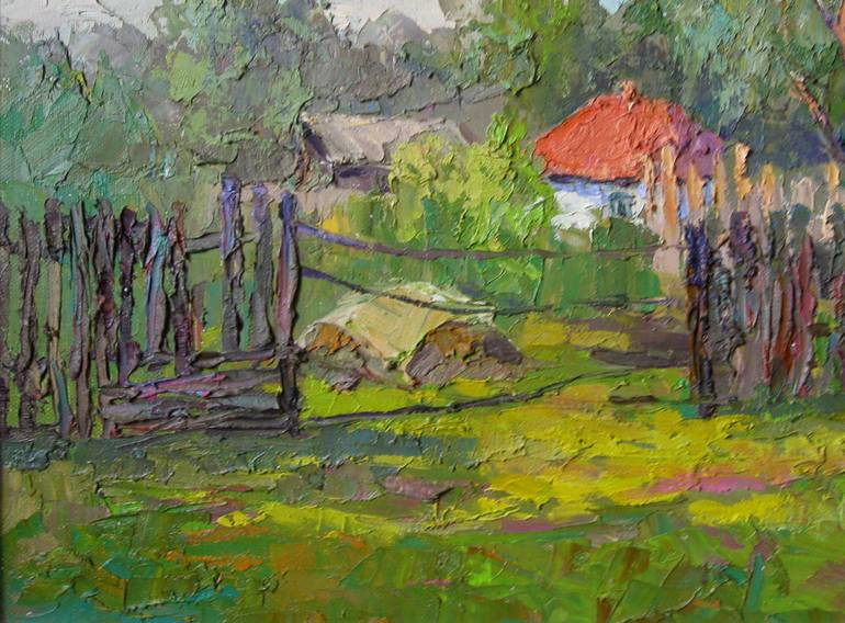 Original Landscape Painting by Andrii Zhyvodorov